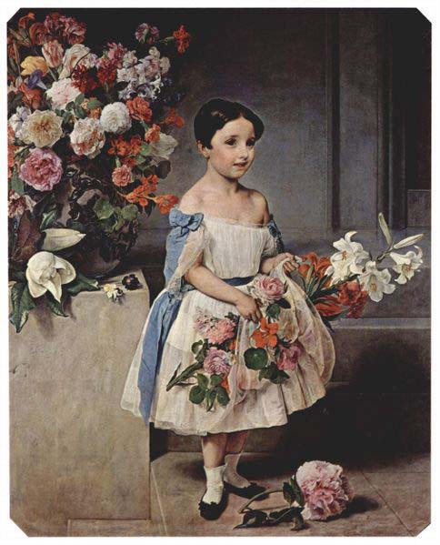 Portrait of Countess Antonietta Negroni Prati Morosini as a child